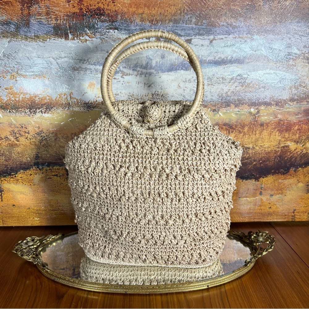 Ritter It's In the Bag Woven Tote Bag Vintage Great Condition